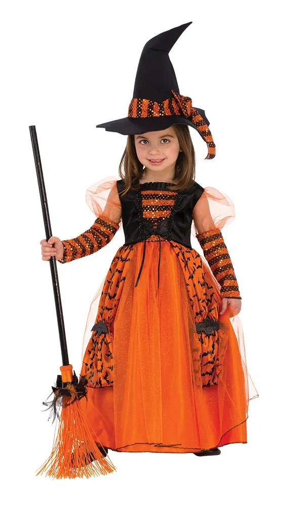 Rubies Strega Brillante costume bambina glitter