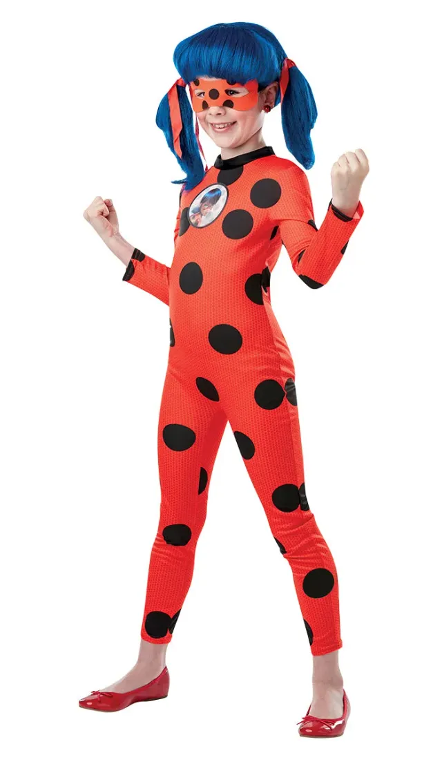 Rubies Ladybug Tikki costume bambina classic rosso