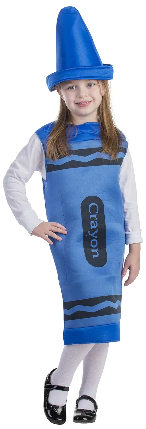 Dress Up America Costume Pastello Blu 3-4 Anni Tunica Cappello