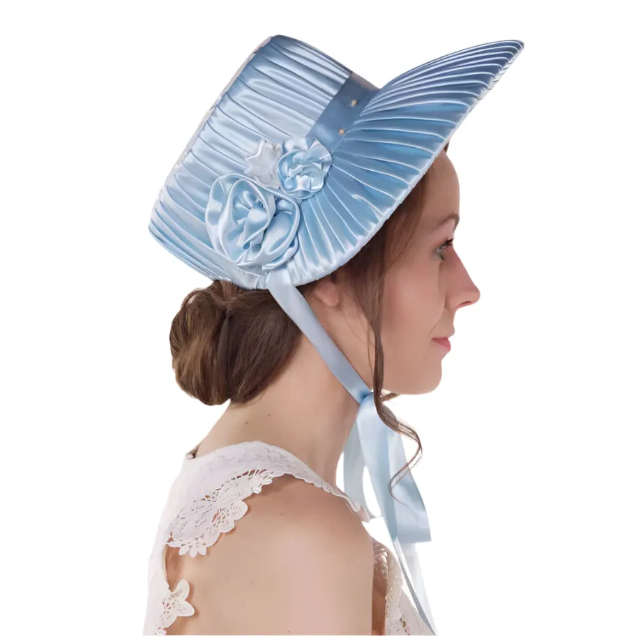 Altenburg Bonnet azzurro chiaro cappello storico pezzo unico