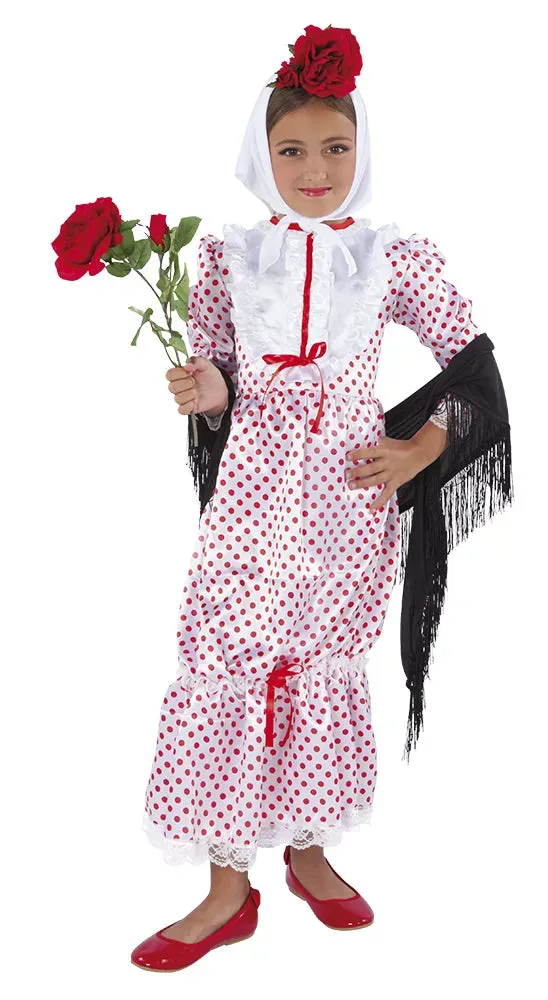 Rubies Chulapa Costume Bambina Tradizionale Taglia S