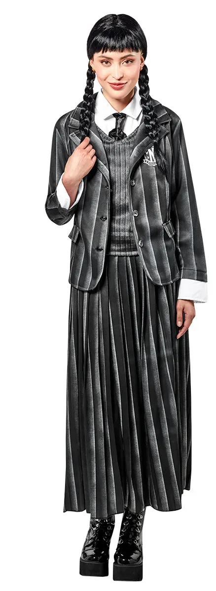 Rubies Wednesday Uniforme Scolastica costume adulto M gotico