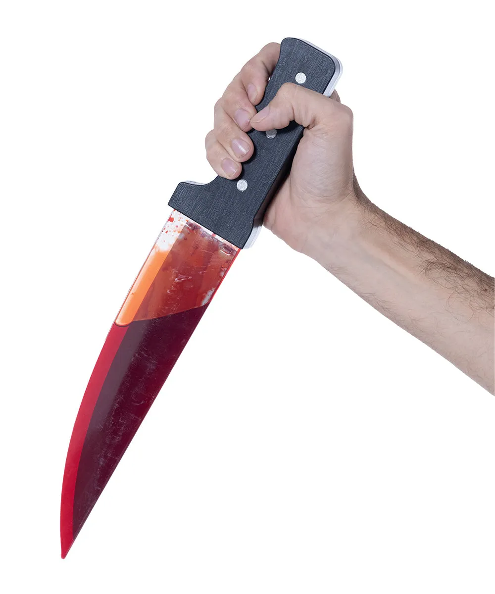 Rubies Psycho Coltello Finto 40cm Accessorio con Sangue