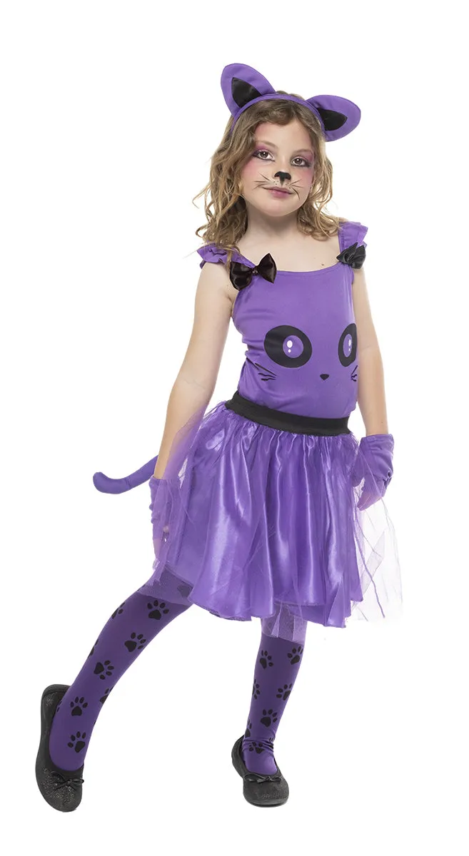 Rubies Gattina Viola costume bambina M Arca di Noe