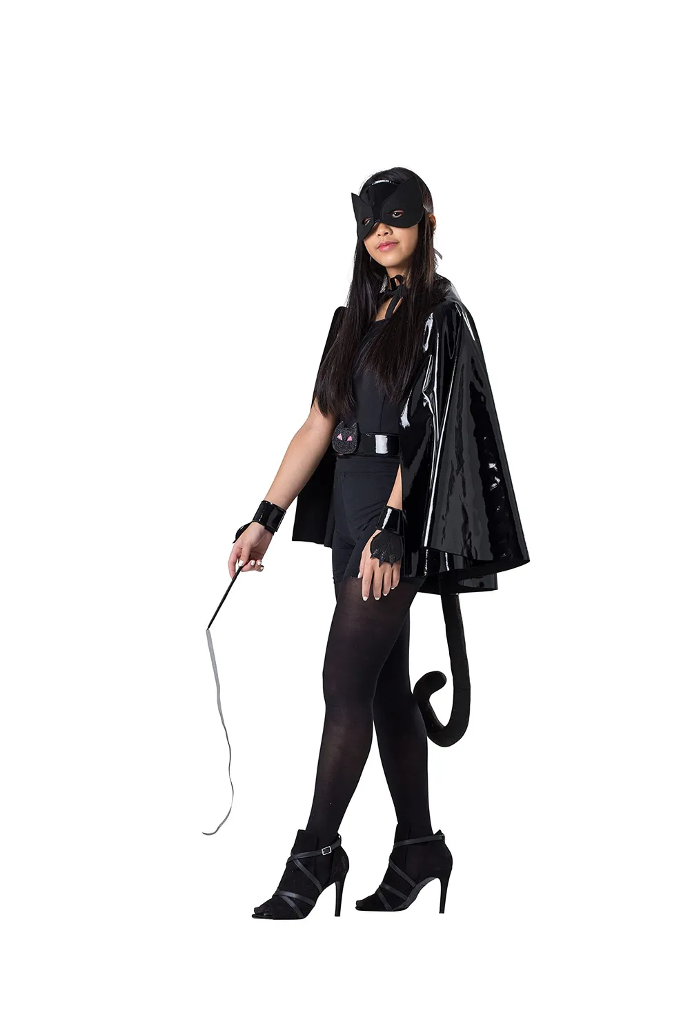 Dress Up America Costume Gatto Nero Donna Mantello Maschera Taglia Unica