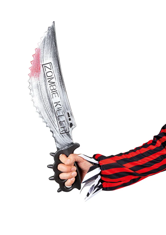 Rubies Zombie Killer coltello 50 cm Halloween