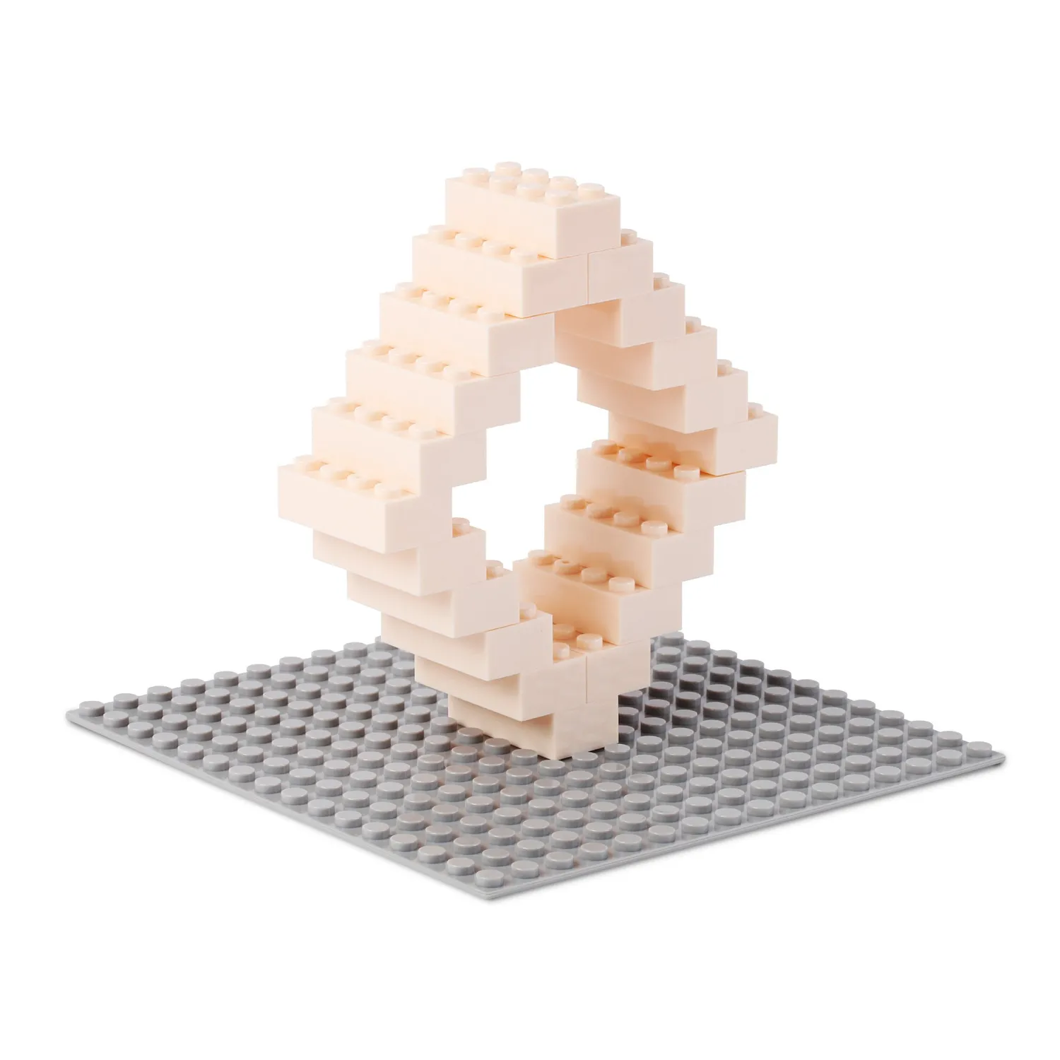 Katara 1827 Set 520 mattoncini Bianco Crema con base