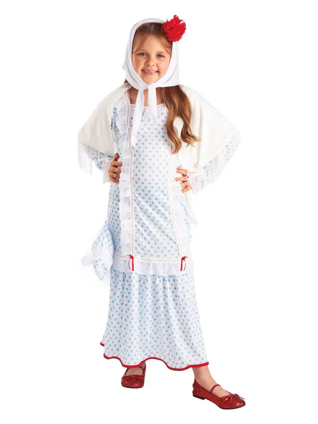 Rubies Chulapa Prateria Premium costume bambina taglia S