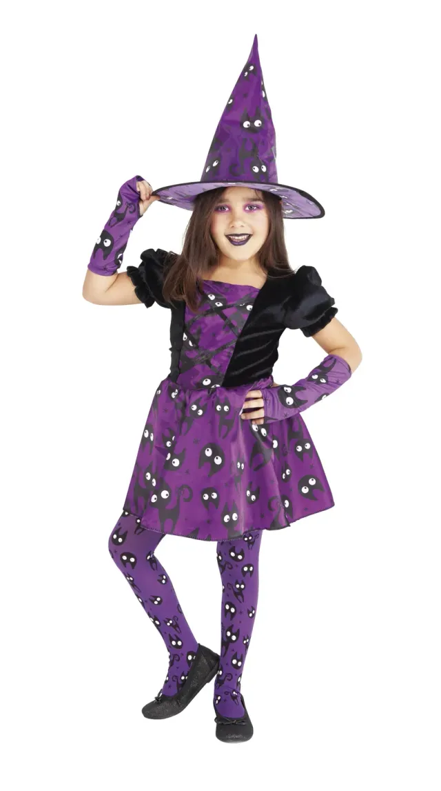 Rubies Costume Strega Mininos viola bimba S M L