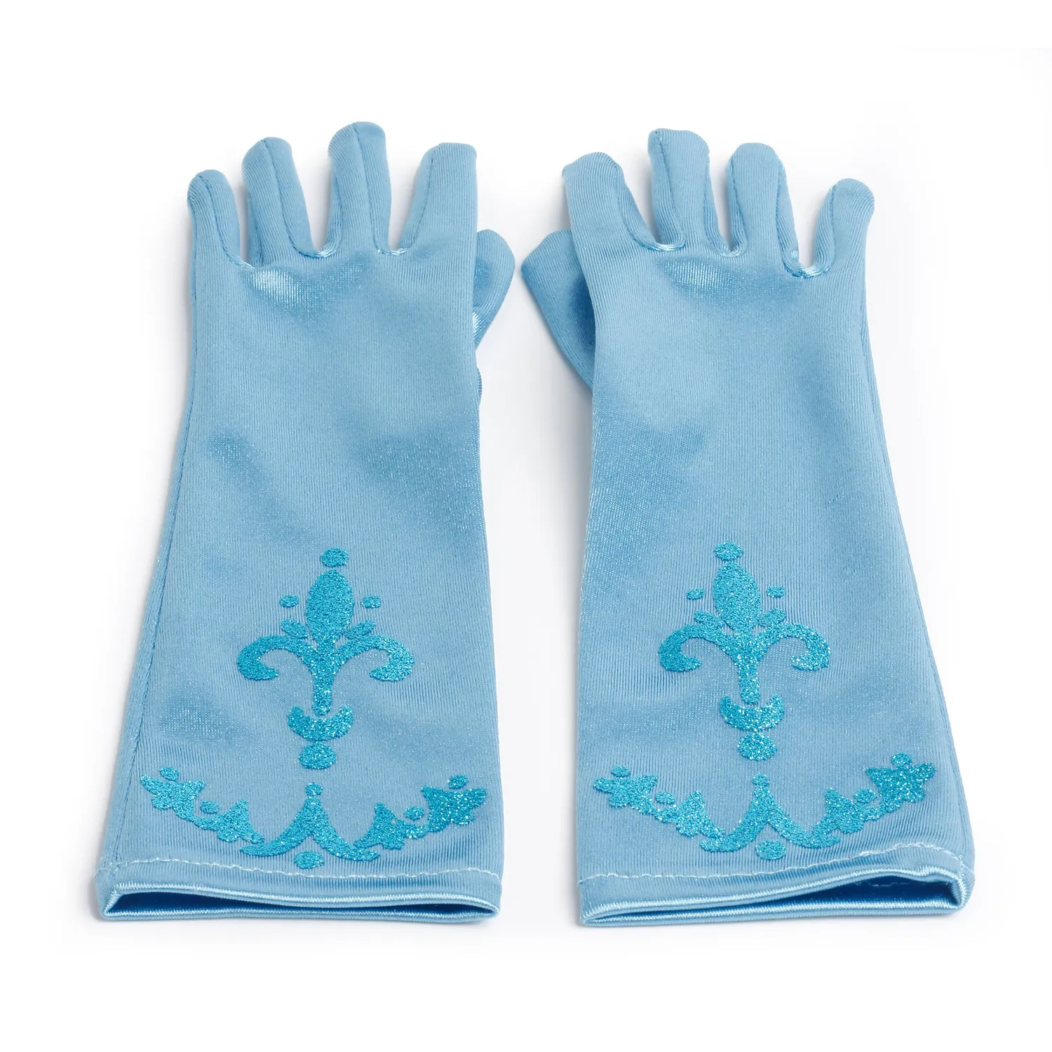 Katara 1098 guanti principessa bimba blu scuro
