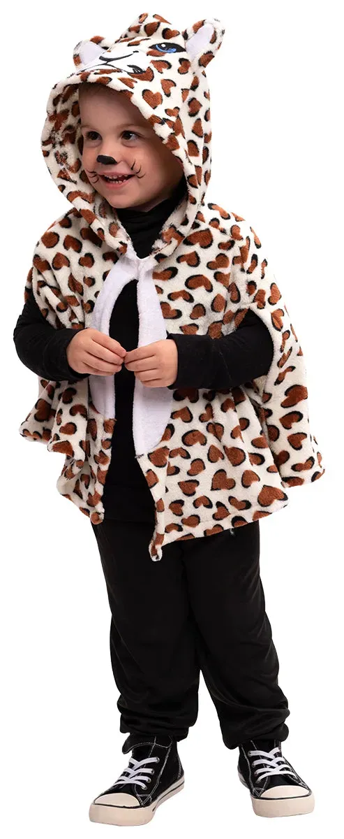 Rubies Super Leopardo Cappa Bambina Maculata XS