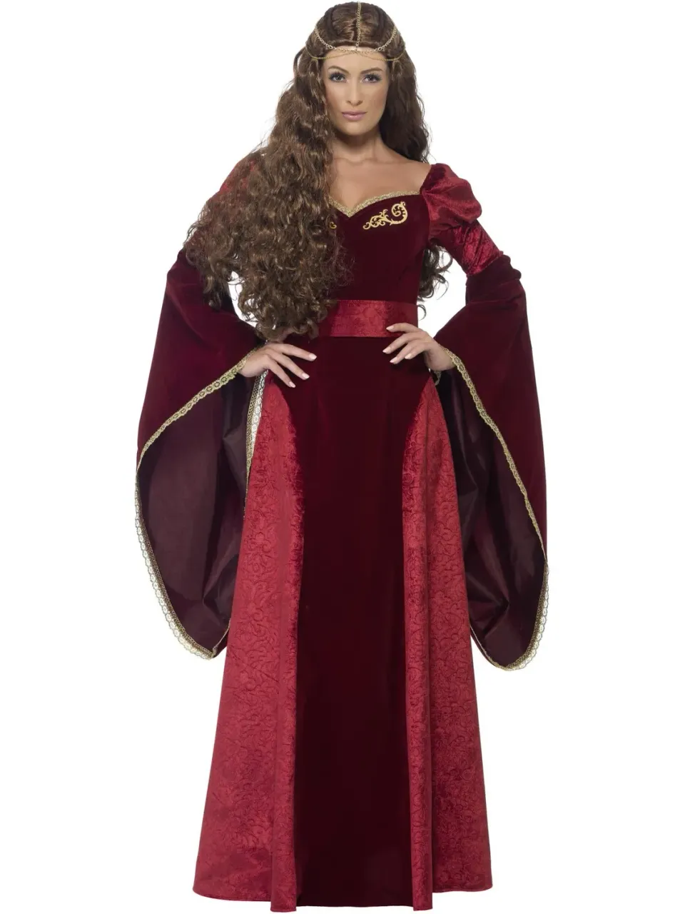 Rubies Regina Medievale Lusso Costume Adulto Elegante