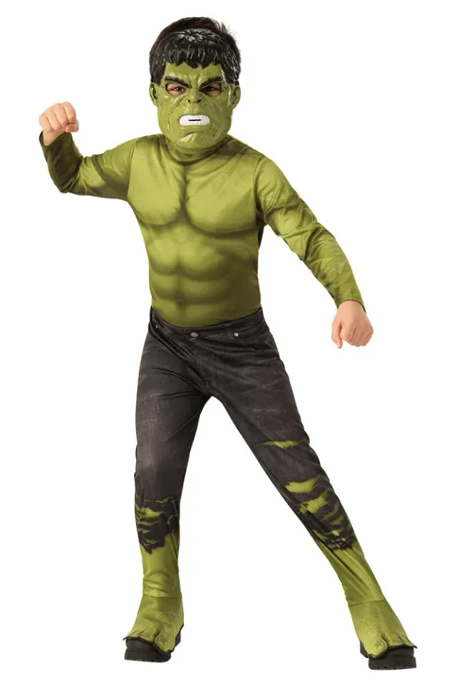 Rubies Hulk Endgame Classic costume bambino S tuta+maschera