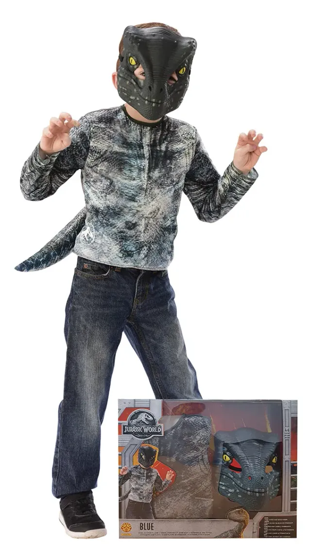 Rubies Velociraptor Box Set costume bambino OS
