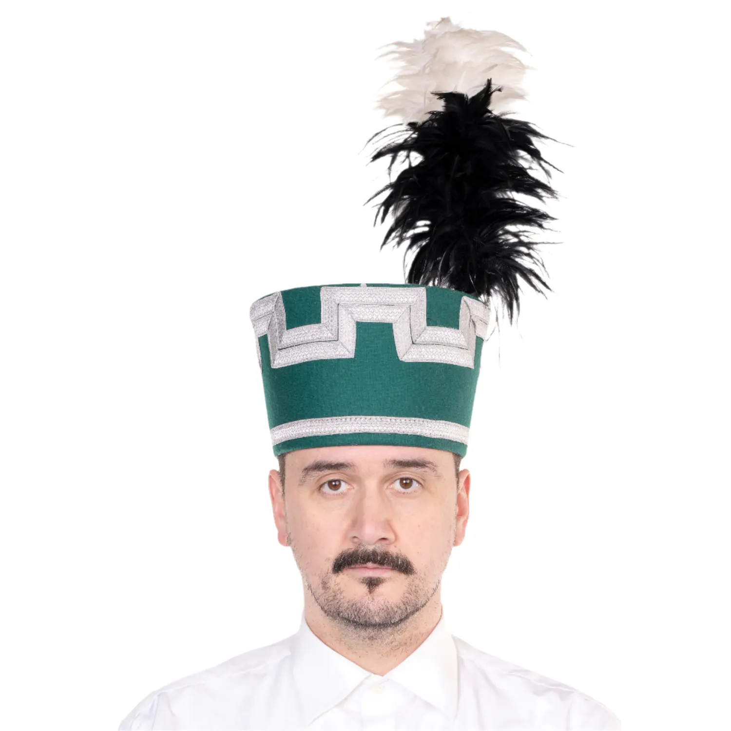 Altenburg Berretto minatore verde cappello feltro
