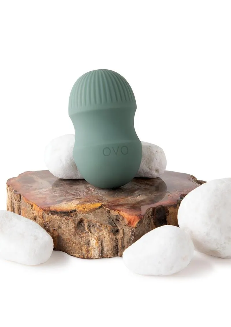 OVO Mojave Mini Vibe vibratore verde USB 10 modalità