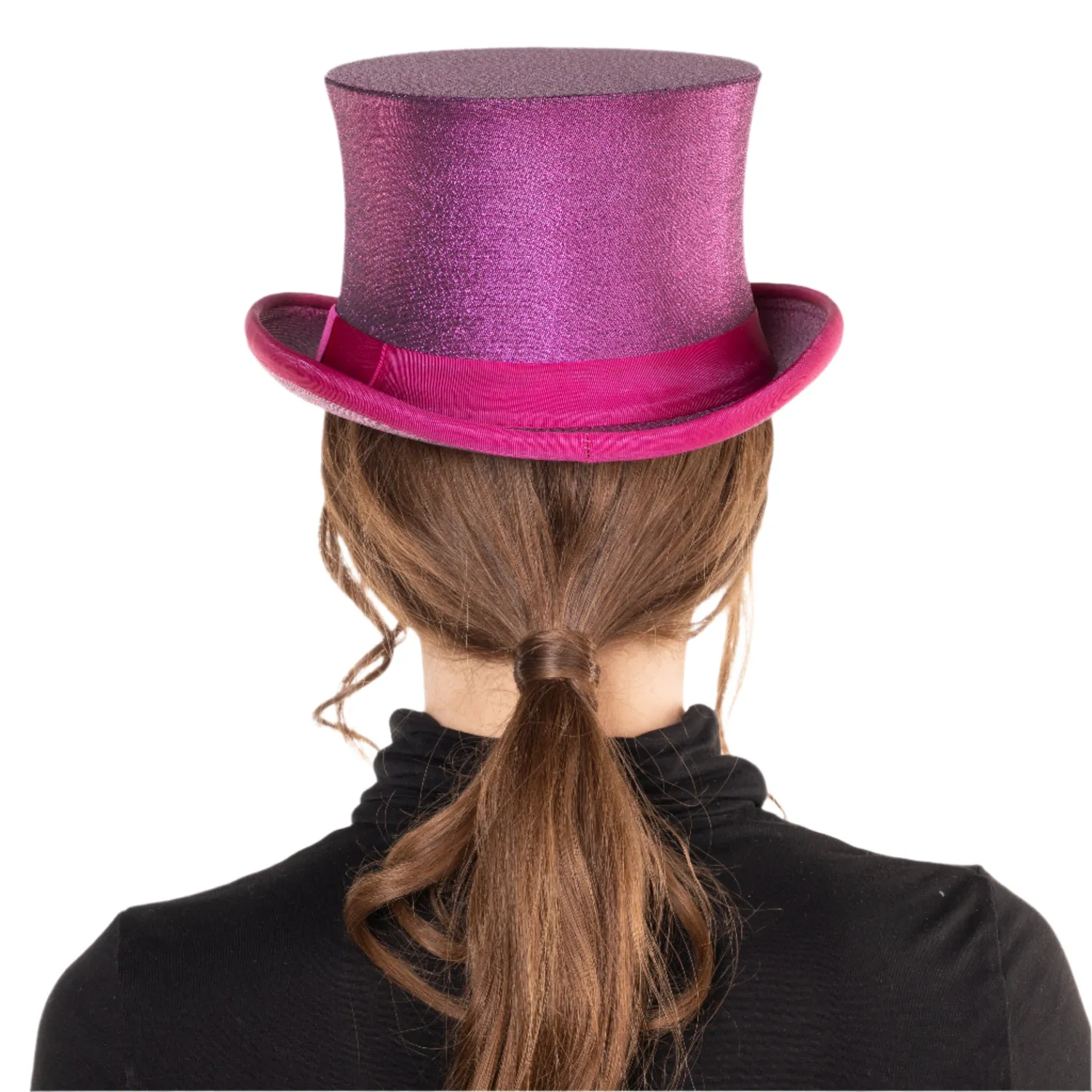 Altenburg Chapeau Claque cilindro rosa glitter taglia 57