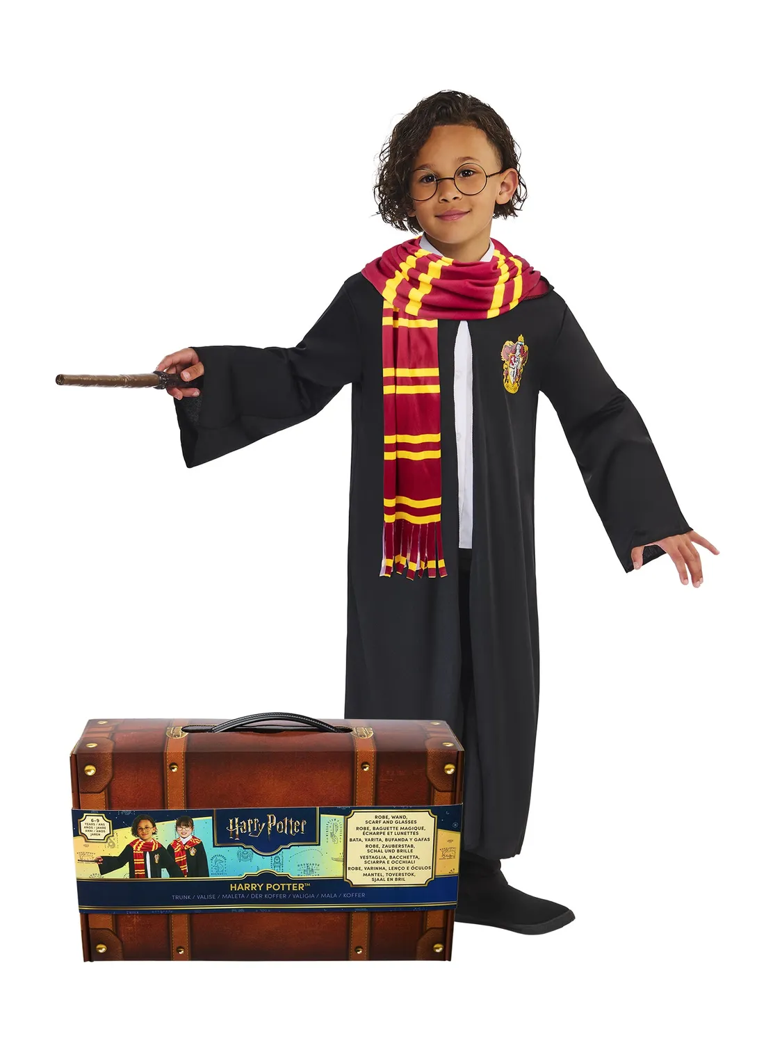 Rubies Harry Potter valigia Grifondoro con accessori