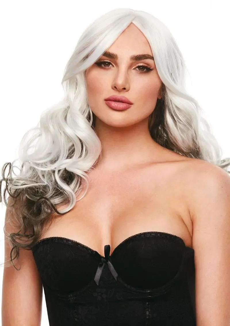 Pleasure Wigs Gina parrucca grigia nera fibra effetto naturale