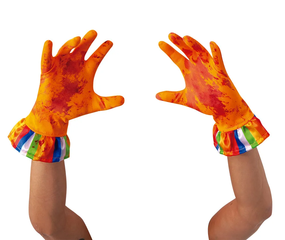 Rubies Clown Sanguinario guanti insanguinati