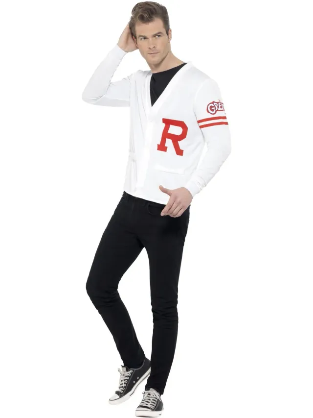 Rubies Grease Rydell High School costume adulto M rosa nero