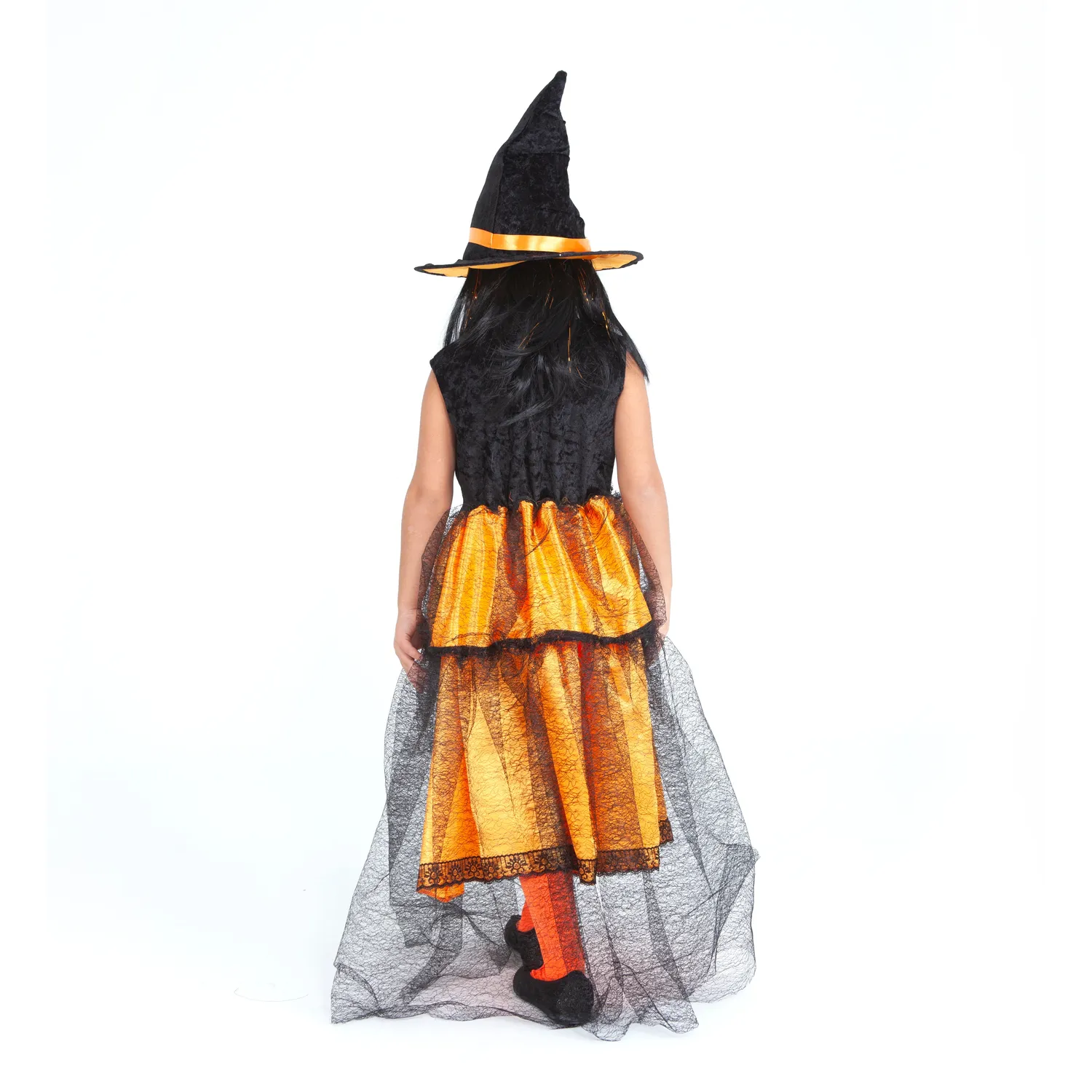 Rubies Strega Chic Costume arancione bambina Halloween
