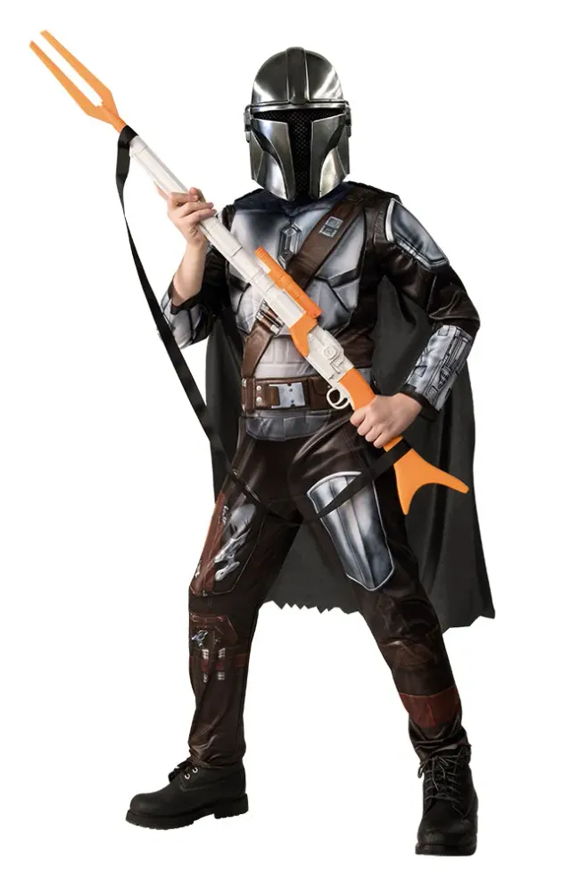 Rubies Star Wars Mandaloriano Deluxe costume bambino armatura