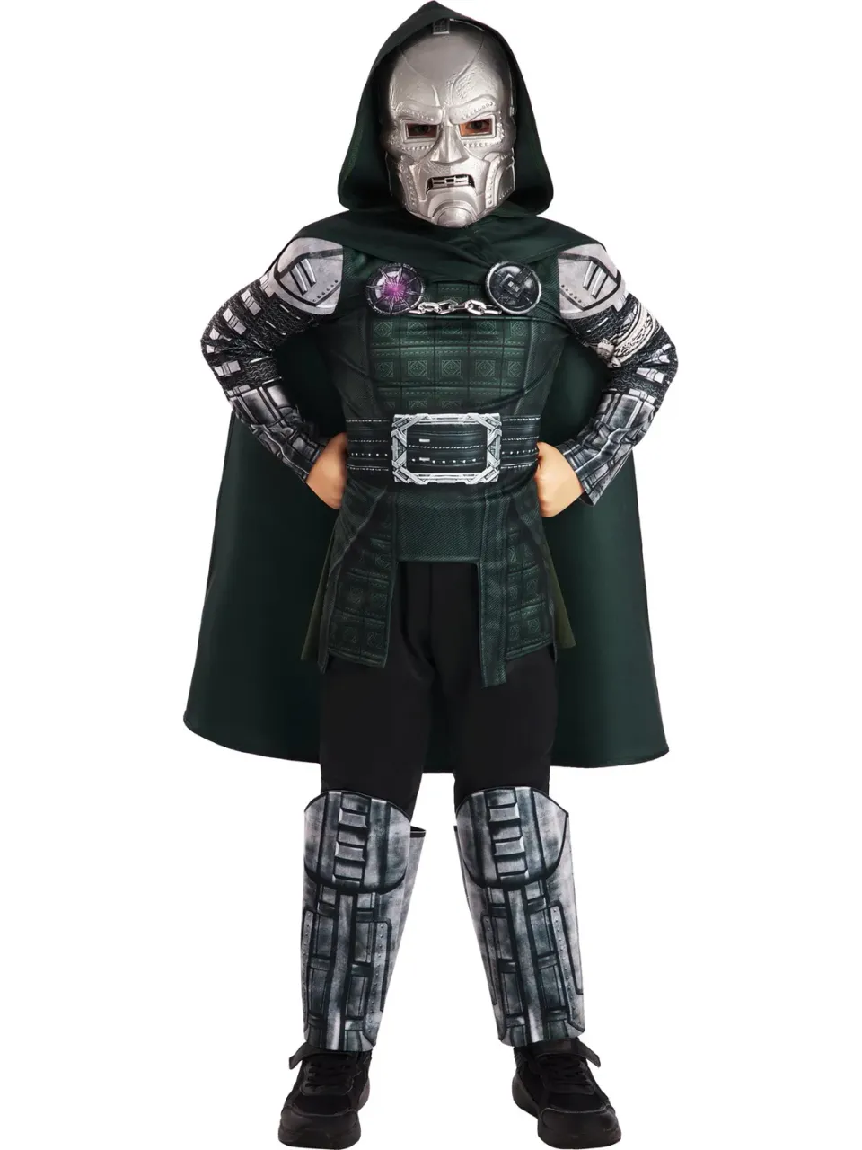 Rubies Dr Doom Deluxe costume bambino M Marvel cattivo
