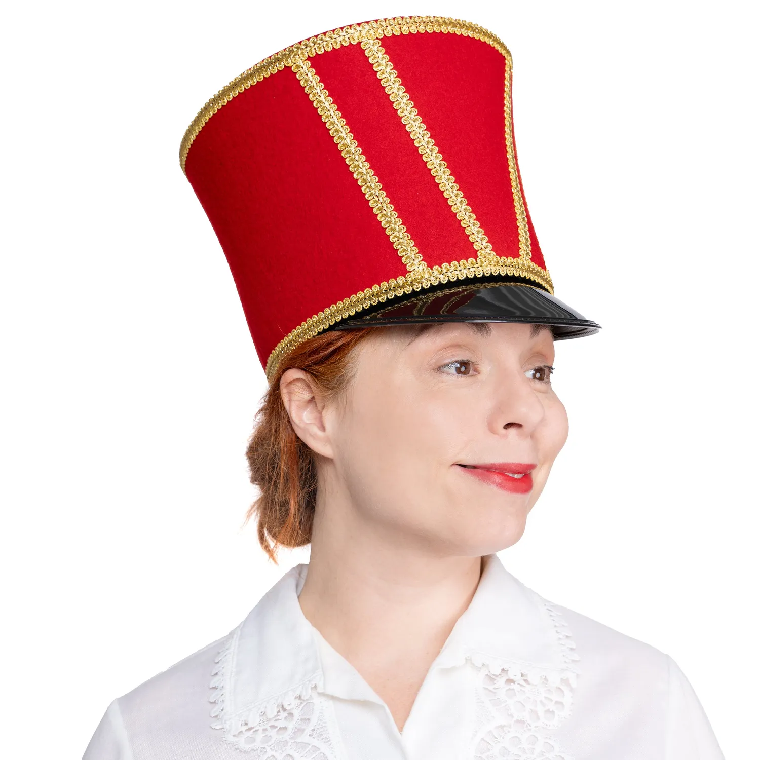Altenburg shako guardia rosso scintillante
