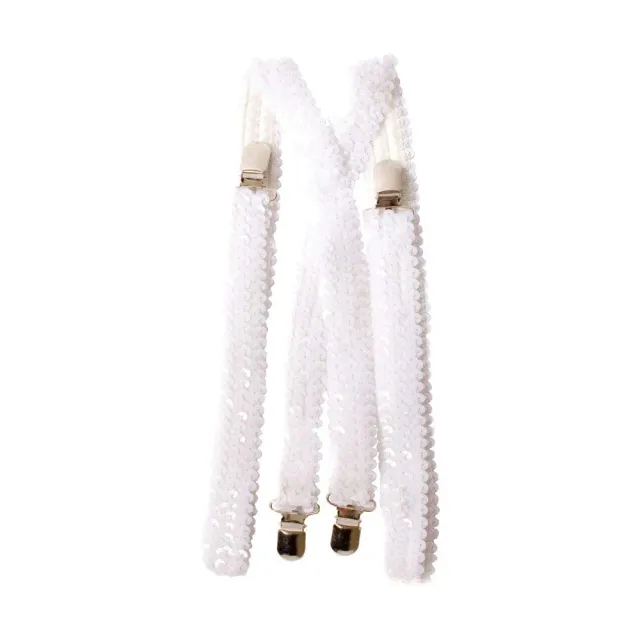 Dress Up America Bretelle Paillettes Nere Y Regolabili