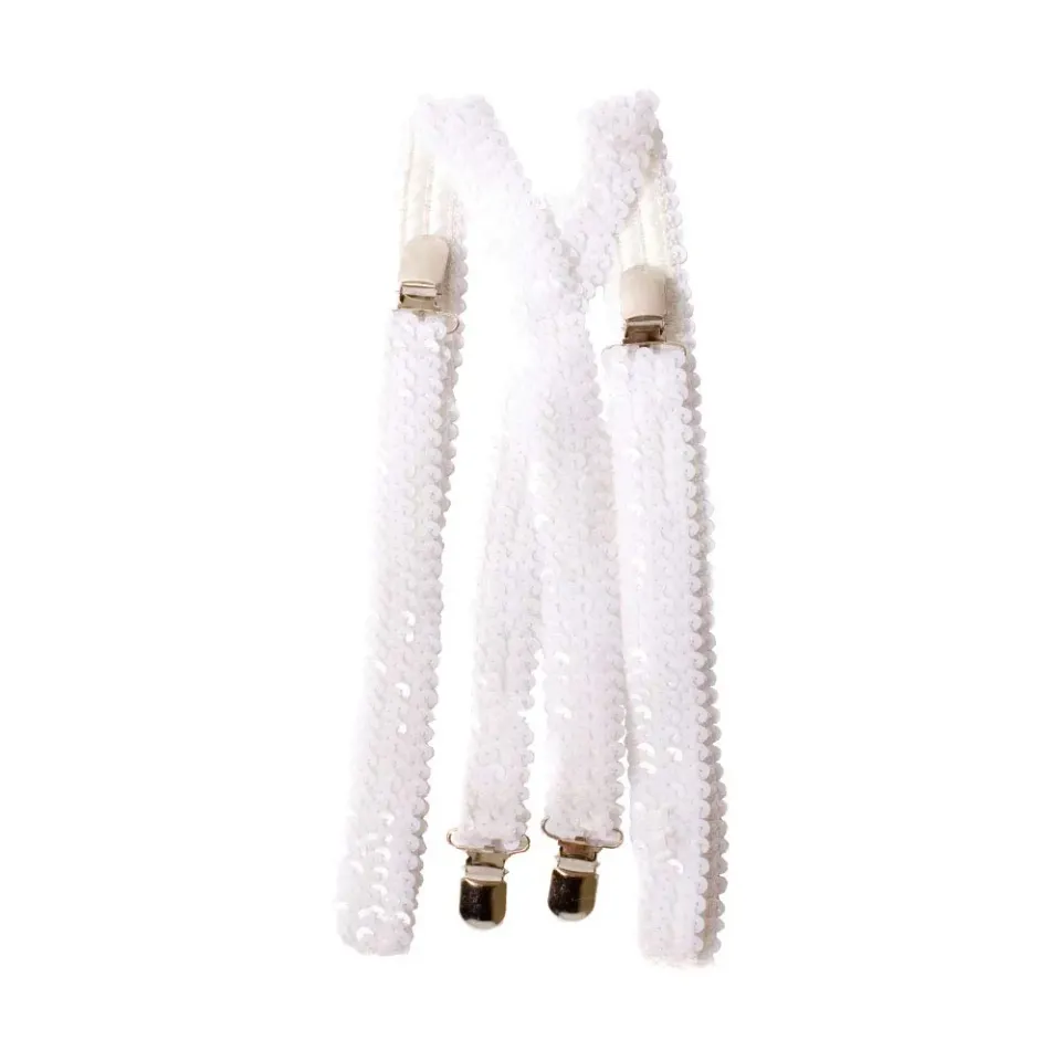 Dress Up America Bretelle Paillettes Nere Y Regolabili