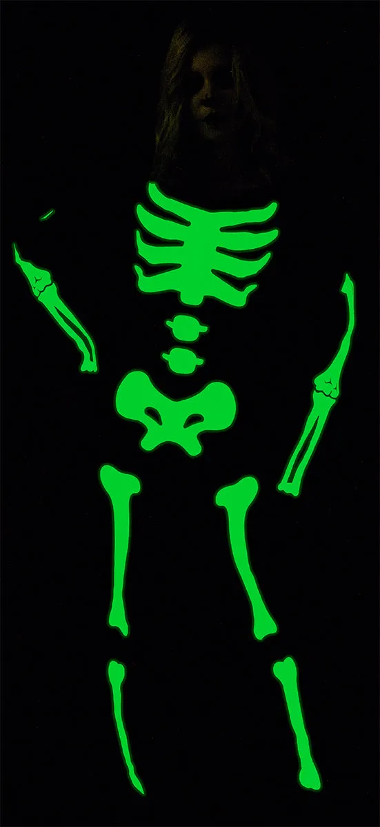 Rubies Skelita Glow costume adulto MST fosforescente