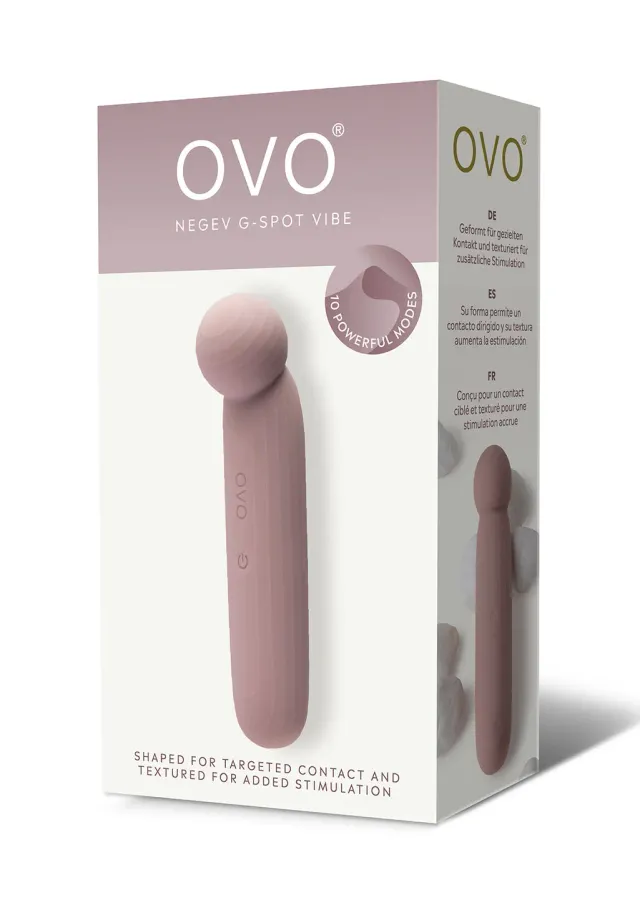 Pleasure Wigs OVO Negev vibratore G-Spot ricaricabile 10 modi