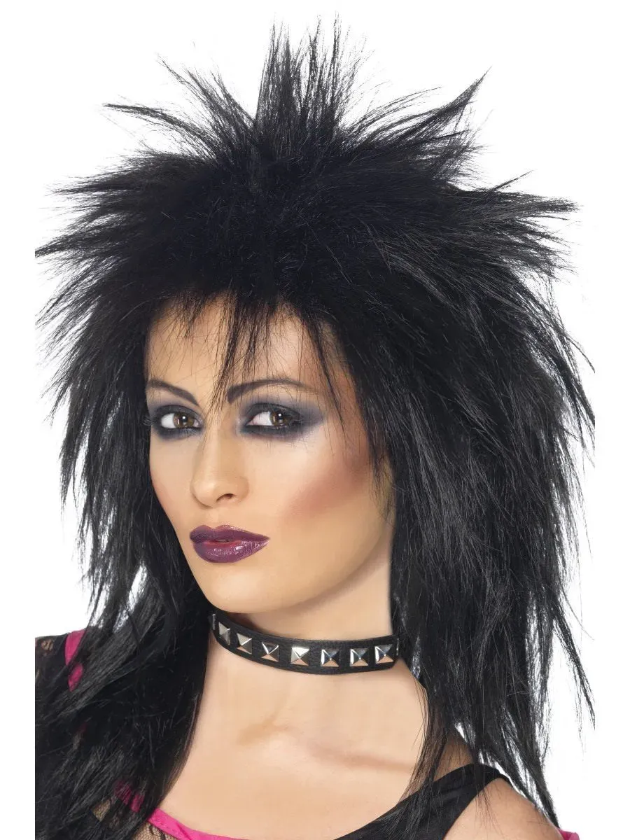 Smiffys Diva del Rock parrucca donna accessorio festa