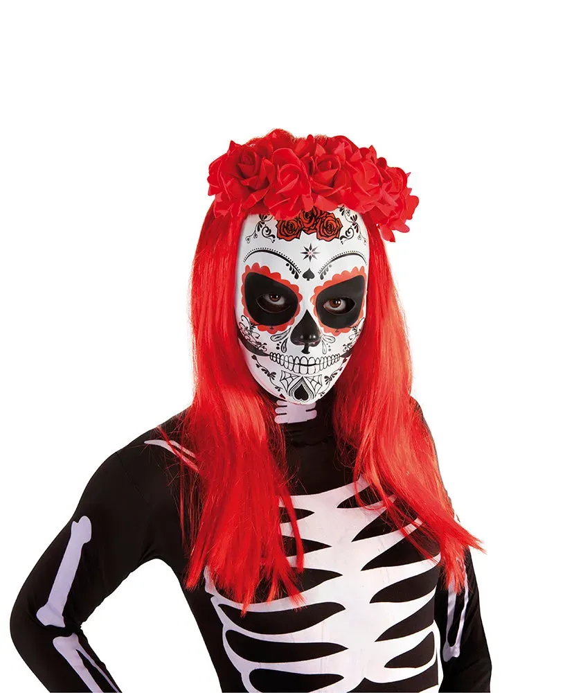 Rubies Katrina Maschera teschio Dia Muertos OS