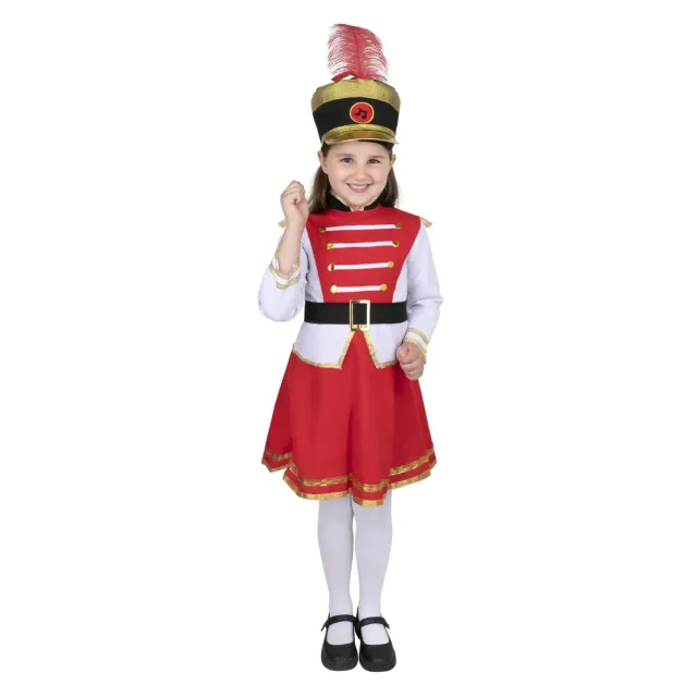 Dress Up America Majorette Costume Bambina Divisa Banda Capello