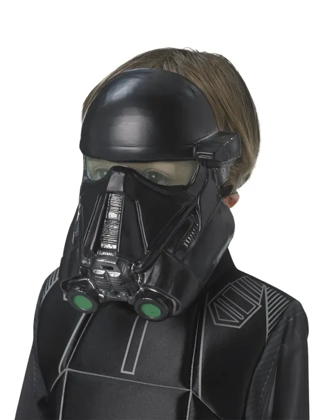 Rubies Star Wars Death Trooper maschera bambino nera
