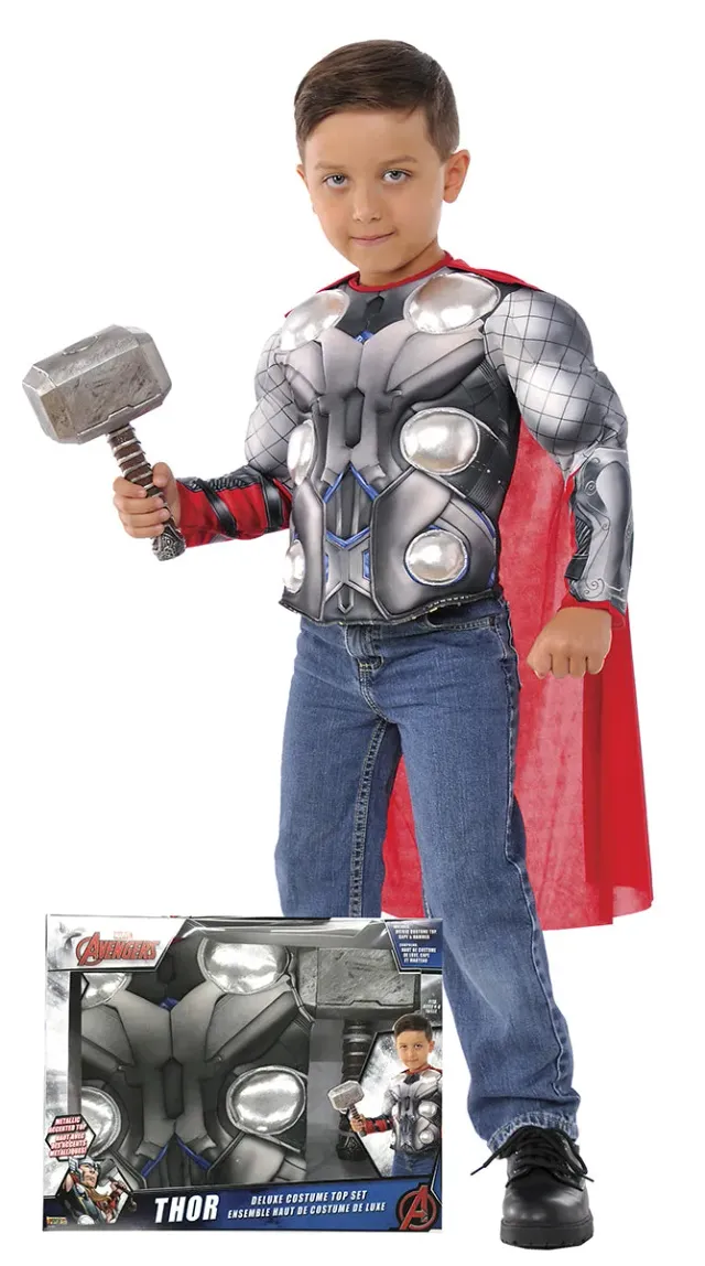 Rubies Thor Avengers costume bambino OS con martello
