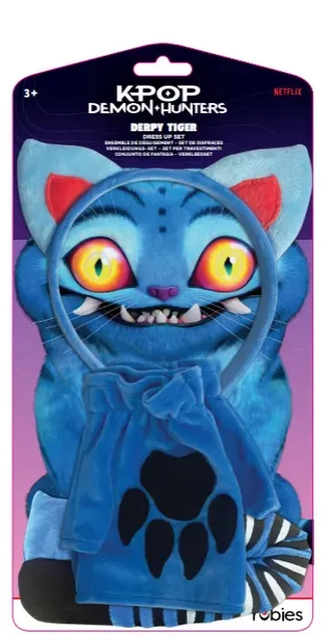 Rubies Derpy Tiger K-Pop Demon Hunters accessorio set Halloween