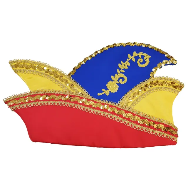 Altenburg berretto comitato rosso giallo blu cappello ricamo oro