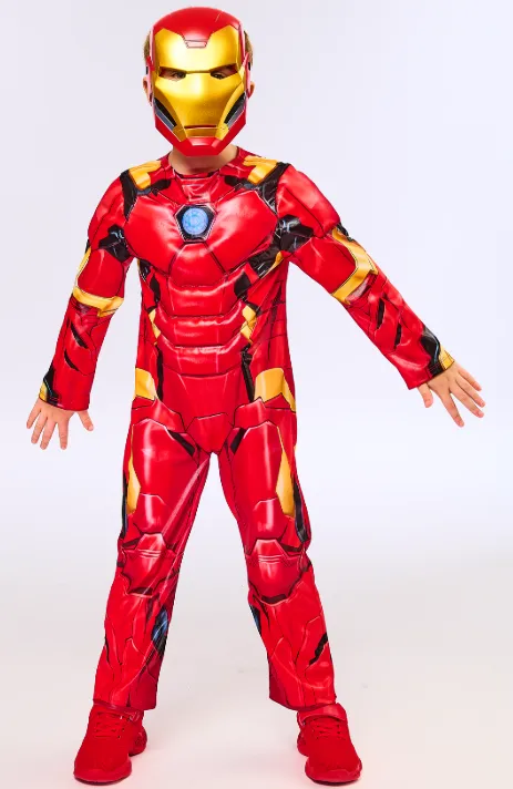 Rubies Iron Man Black Line costume bambino