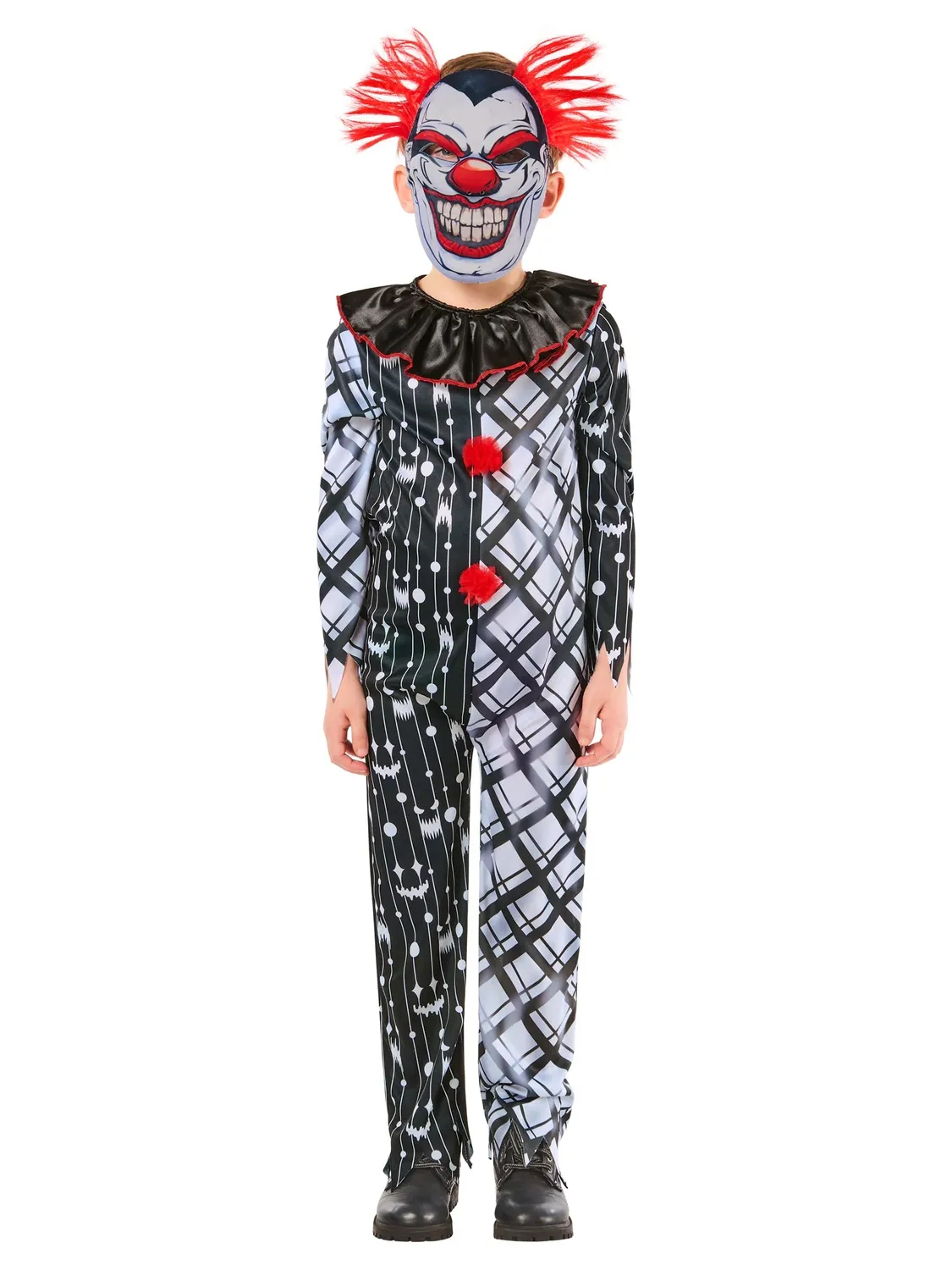Rubies Clown Sinistro costume bambino taglia S Halloween