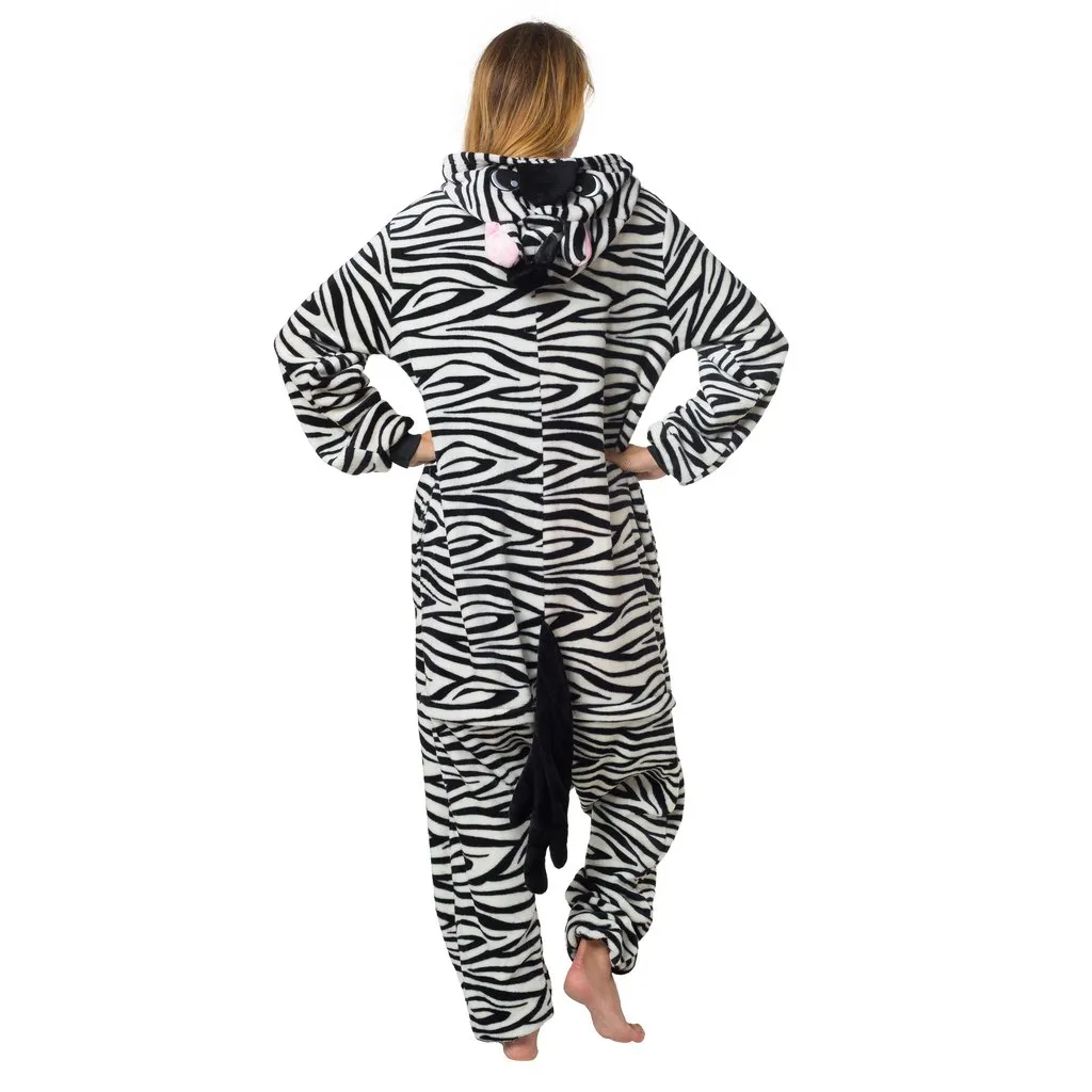 Katara 1744 Kigurumi Pigiama Zebra S 145-155 cm Pile Morbido