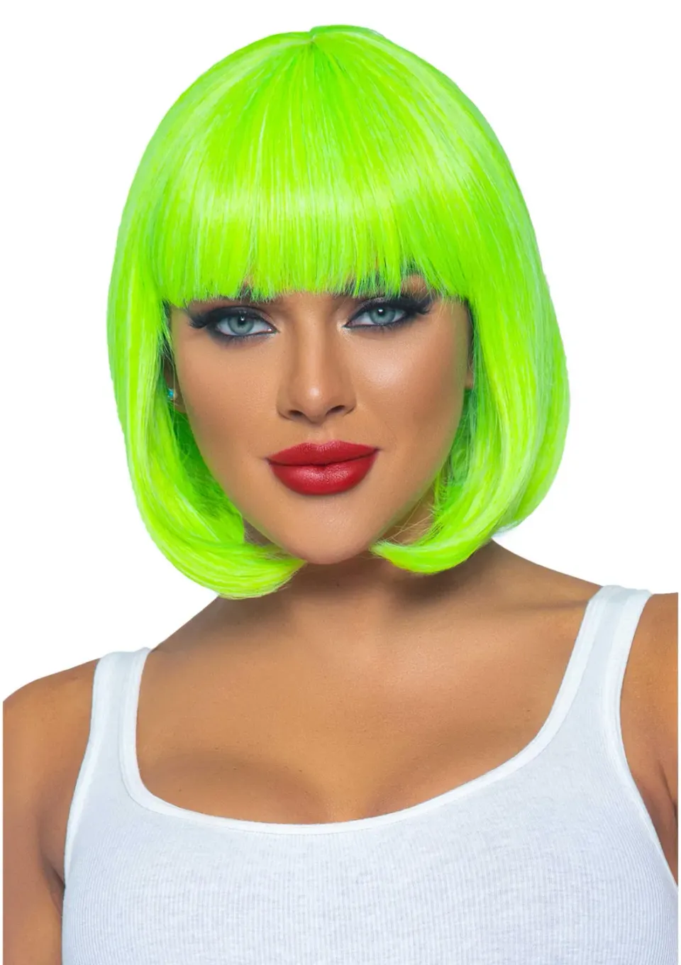 Leg Avenue Neon parrucca bob corto verde neon O/S regolabile