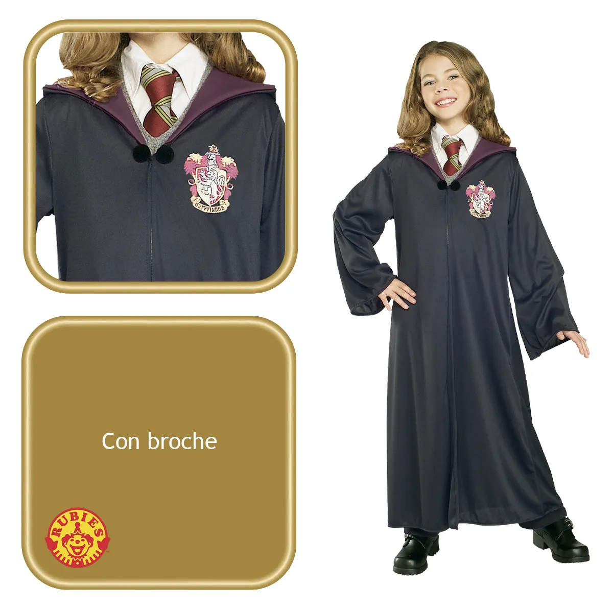 Rubies Hermione Classic costume bambina mantello