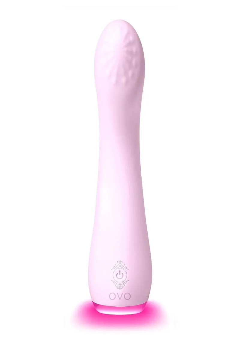 OVO Ciana vibratore G-Spot rosa ricaricabile LED