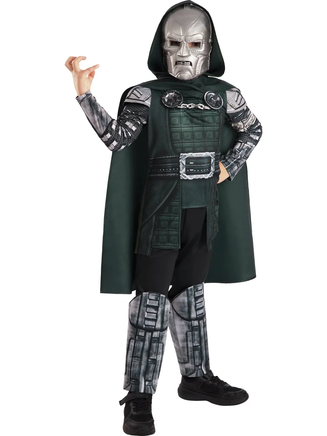 Rubies Dr Doom Deluxe costume bambino M Marvel cattivo
