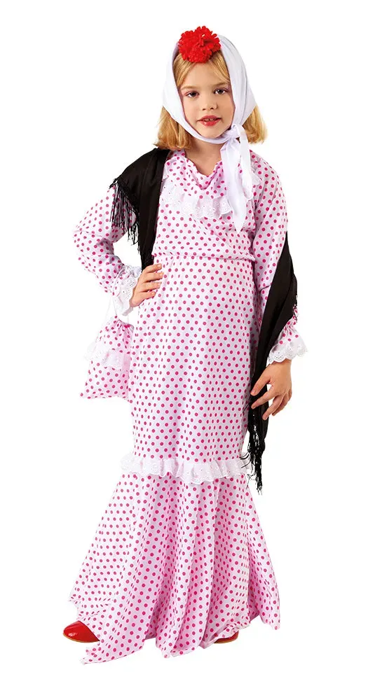 Rubies Chulapa Premium costume bambina tradizionale