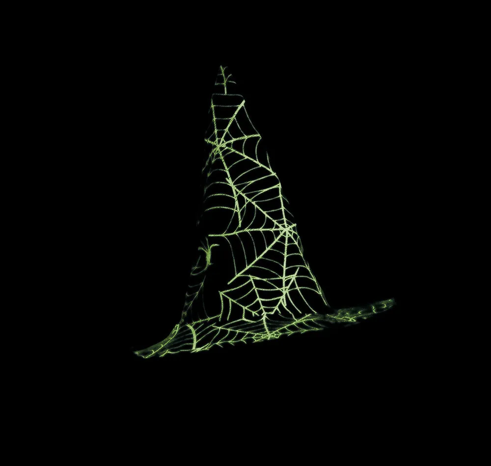 Rubies Cappello Strega Glow in Dark Neonato OS Luminoso