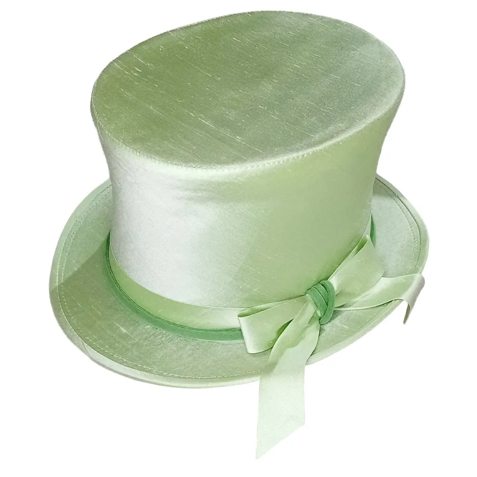Altenburg Penny cilindro donna verde pastello seta